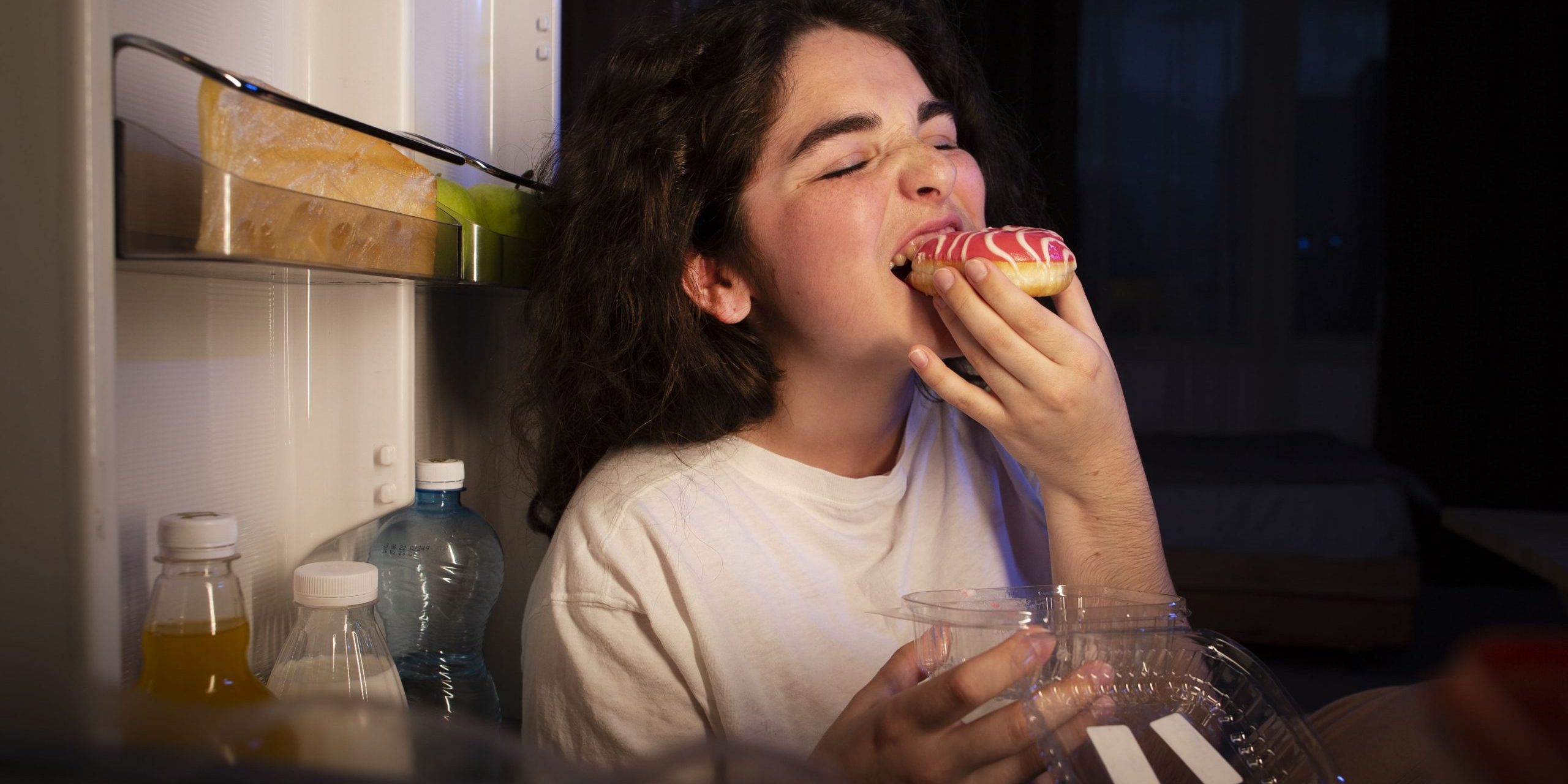 ansiedad por la comida – donut por la noche