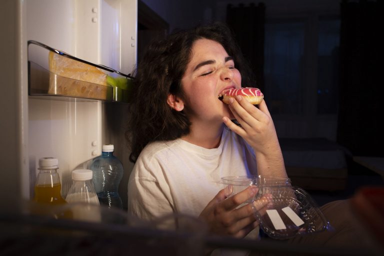 ansiedad por la comida – donut por la noche